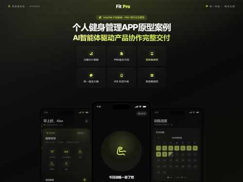 个人健身管理APP预览图 1
